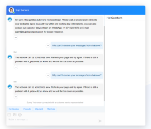 跨境物流网站海外客服系统对接ChatGPT大模型AI自动回复问题-唯一客服 - 网站在线客服系统 - 智能客服系统